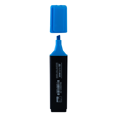 Маркер BUROMAX NEON текстовий (BM.8902-02), блакитний